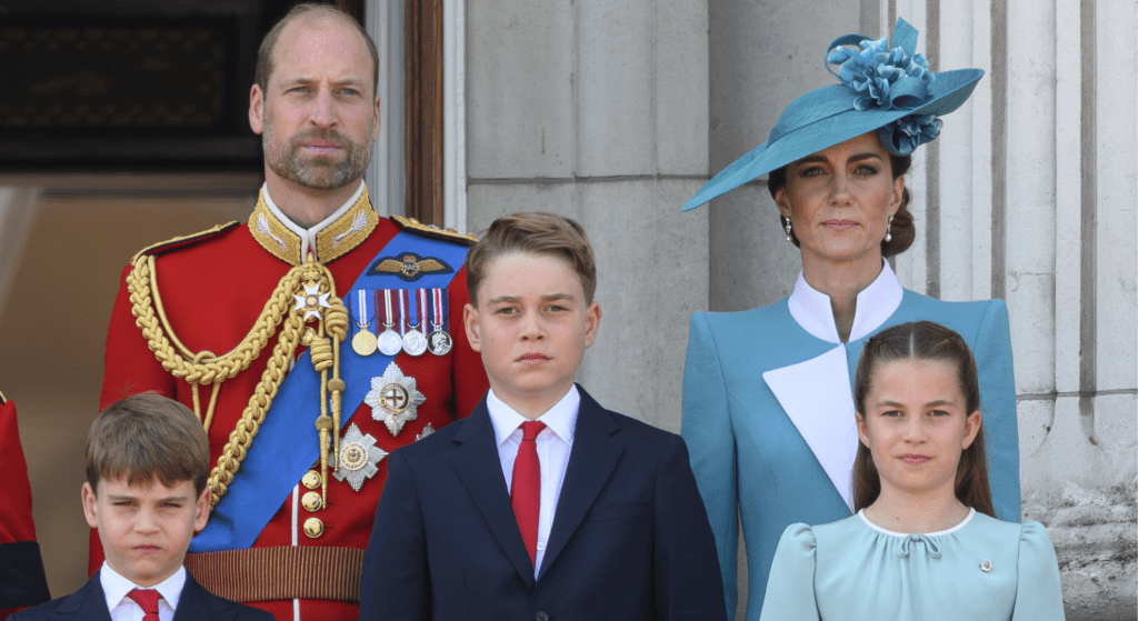 Prince William, Kate, George, Charlotte and Louis