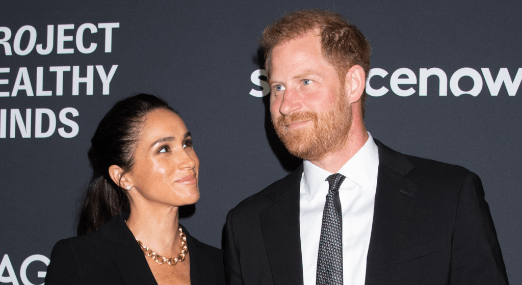 Harry and Meghan at Project Healthy Minds' Gala