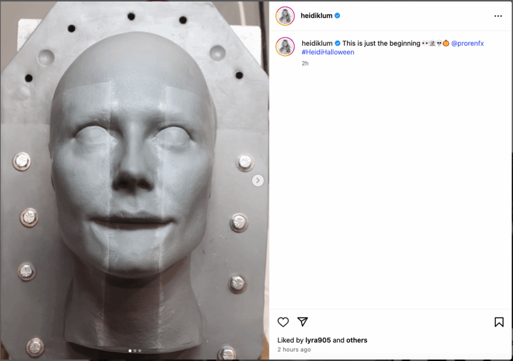 Heidi Klum drops first clues as to her Halloween costume- Any guesses?