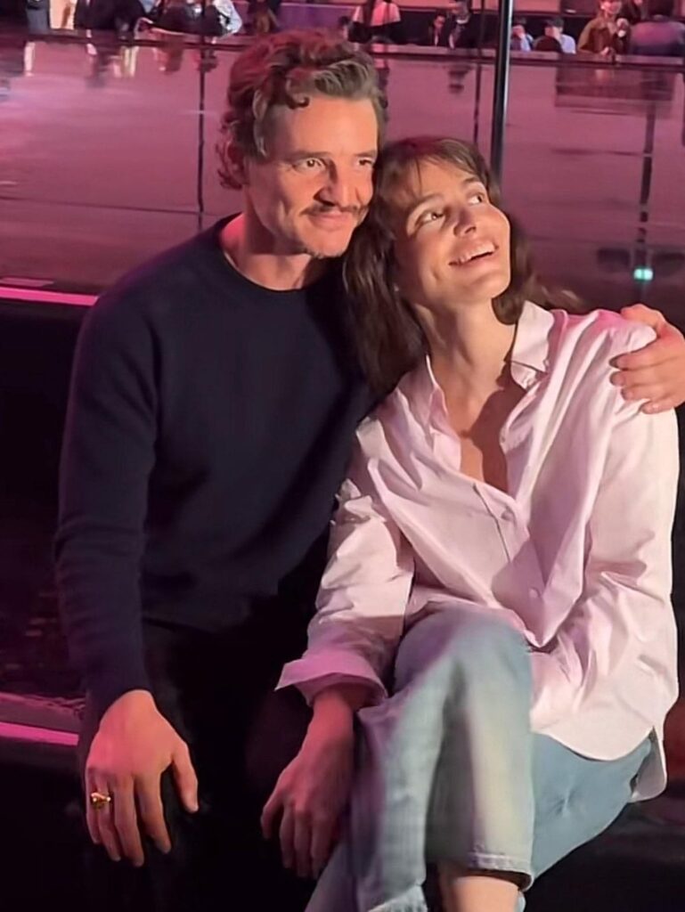 Lux Pascal makes her Paris Fashion Week runway debut at the Chanel Show.  Pedro Pascal was in the audience supporting her.