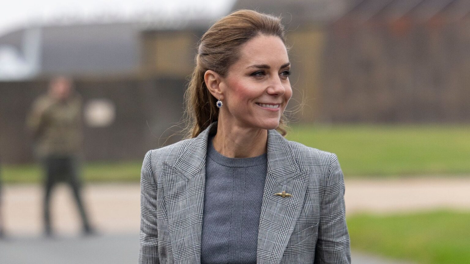 Kate Middleton showed dove-grey is a soft alternative to black