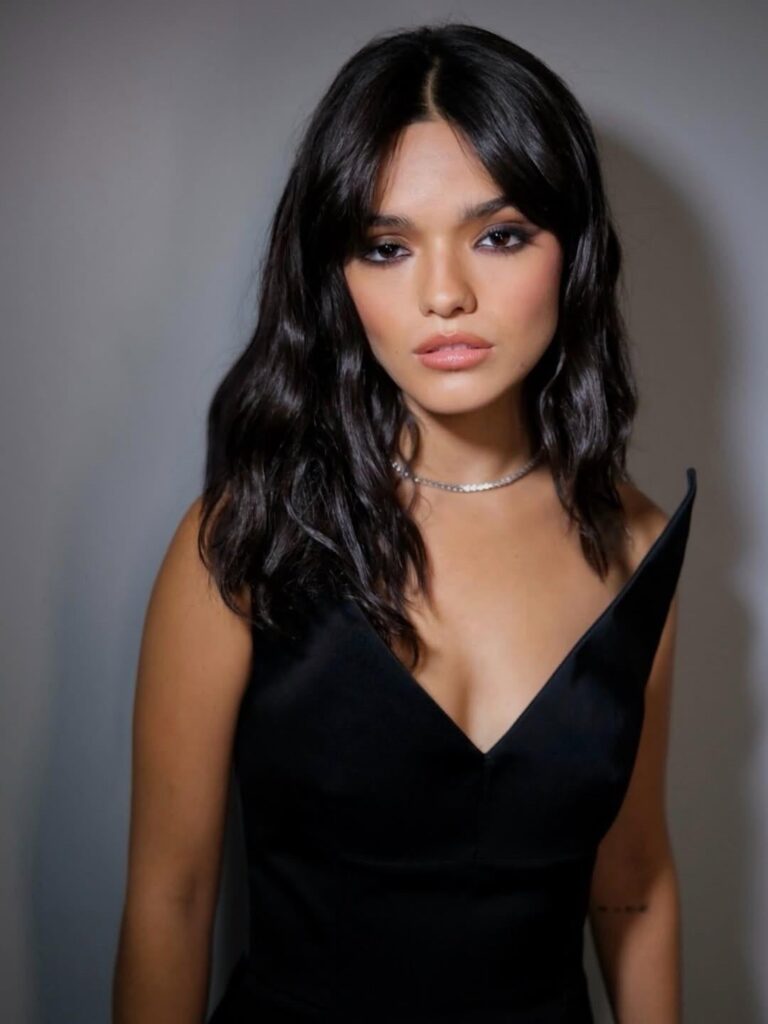 Rachel Zegler for her solo performances at the London Palladium. She is wearing David Koma.
