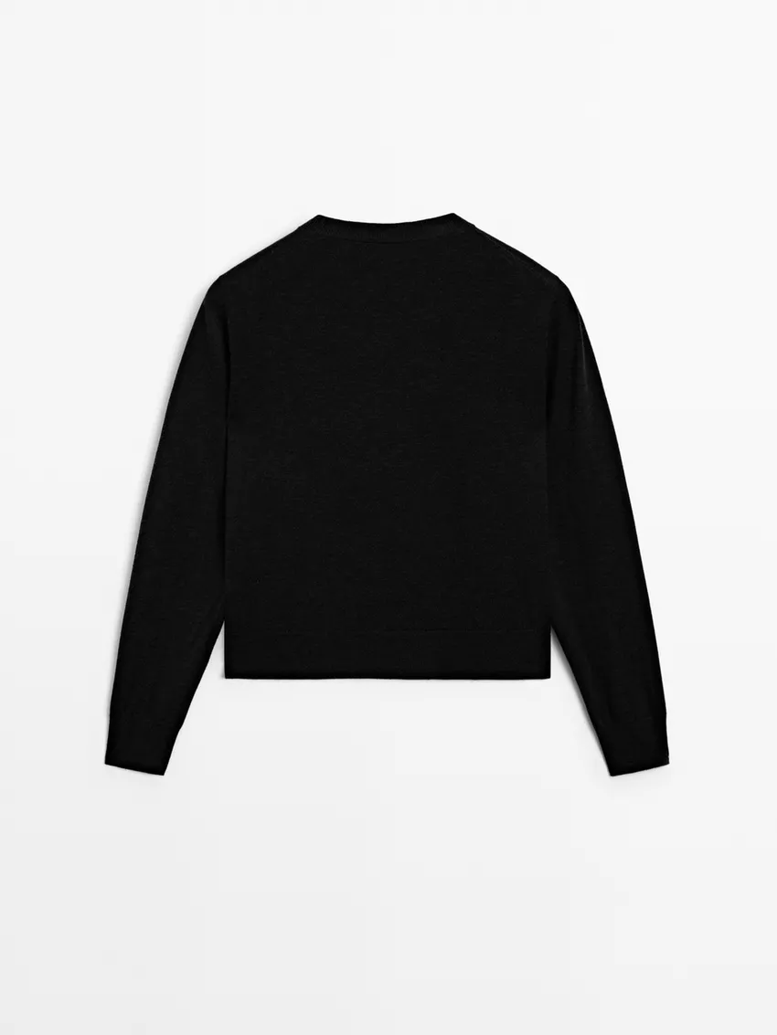 Massimo Dutti black cardigan