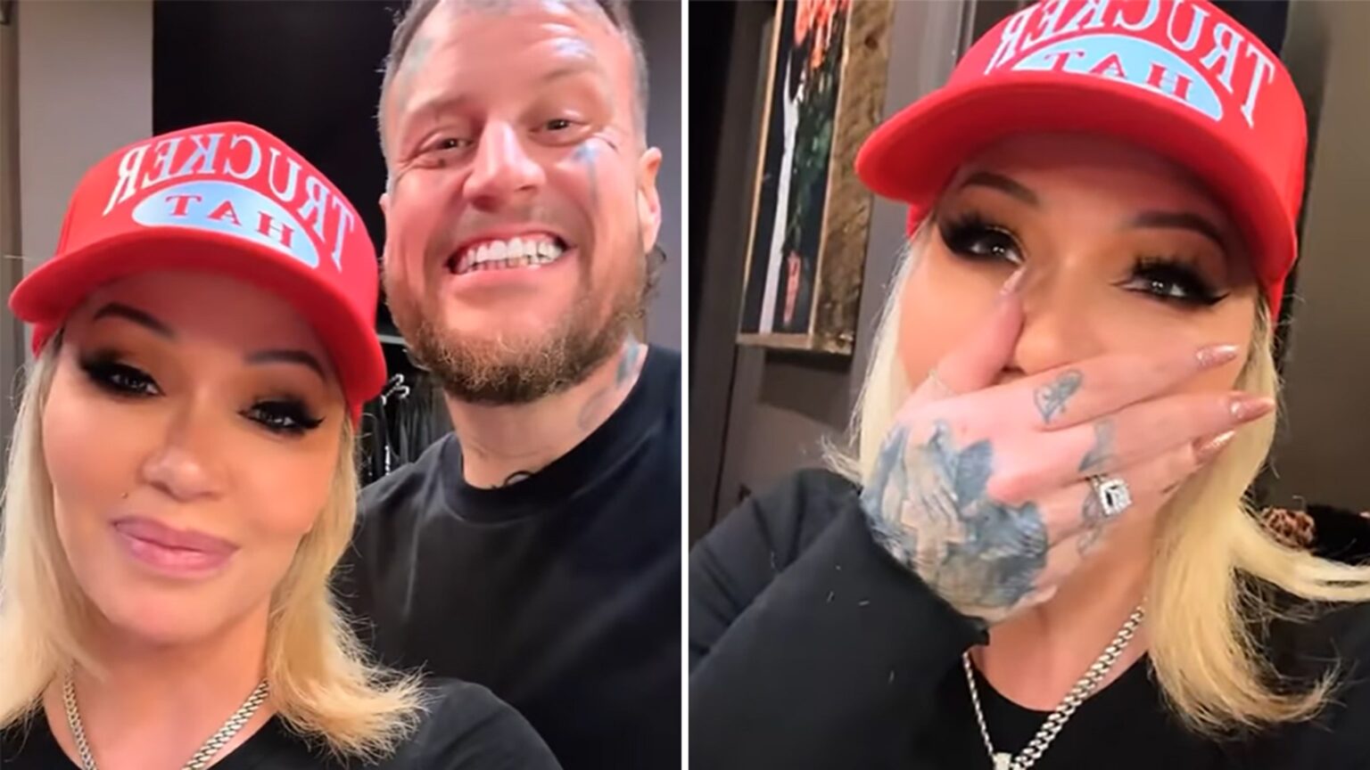 Bunni Xo Teases Jelly Roll Shaving His Beard with Her Reactions on Video in Real Time Bunni Xo Teases Jelly Roll Shaving His Beard with Her Reactions on Video in Real Time