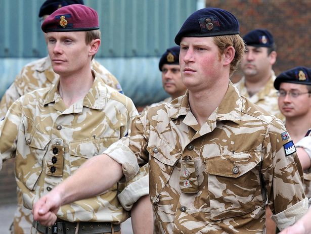 Prince Harry served in Afghanistan