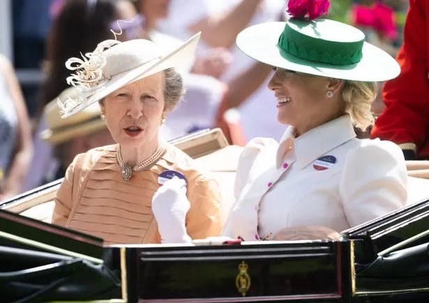 Princess Anne and Zara Tindall