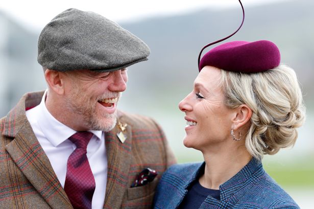 Mike Tindall and Zara Tindall 