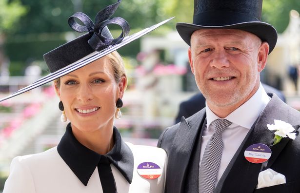Zara Tindall and Mike Tindall on day three of Royal Ascot at Ascot Racecourse on June 19, 2025 in Ascot, England. 