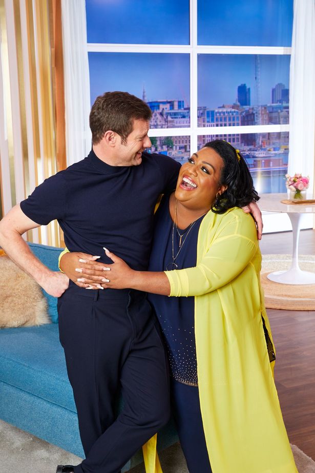 ALISON HAMMOND AND DERMOT OLEARY