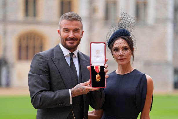 David was awarded a knighthood earlier this week