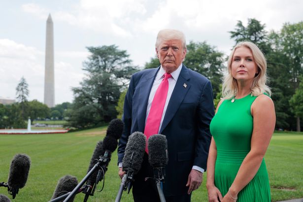 Karoline and Trump