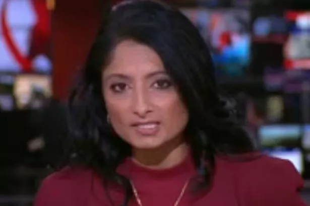 BBC news suddenly pulled the report off air
