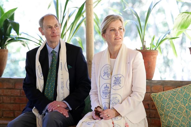 Prince Edward, the Duke of Edinburgh, with wife Sophie, the Duchess of Edinburgh 