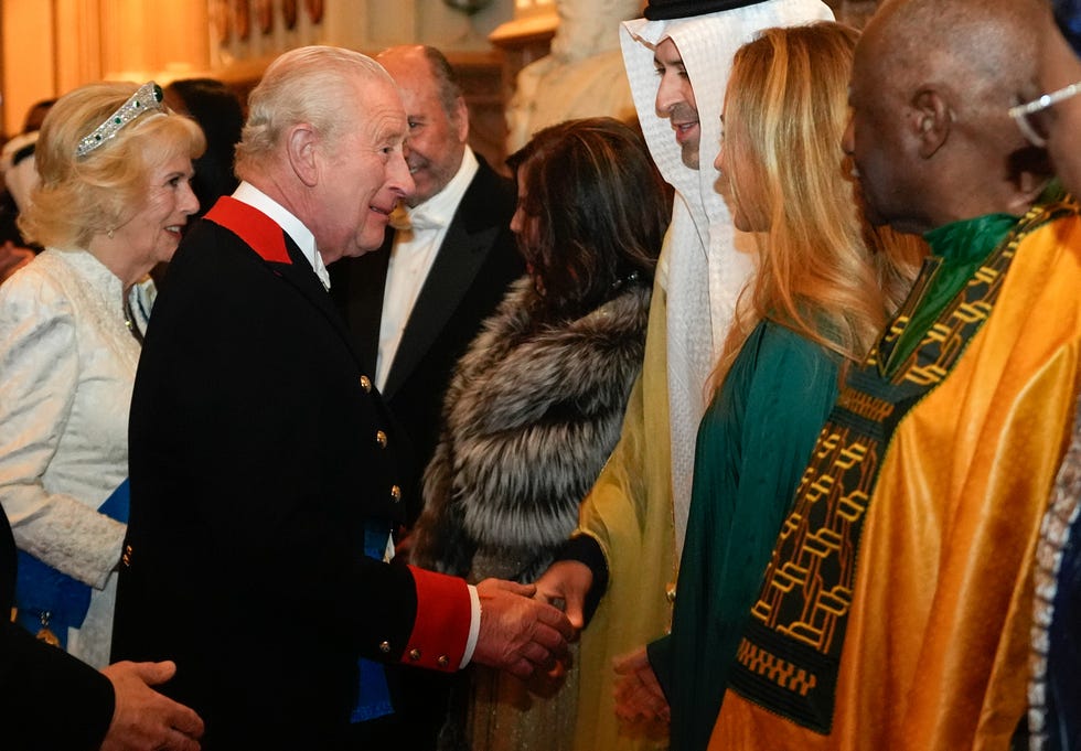King Charles III And Queen Camilla Host The Diplomatic Corps Reception