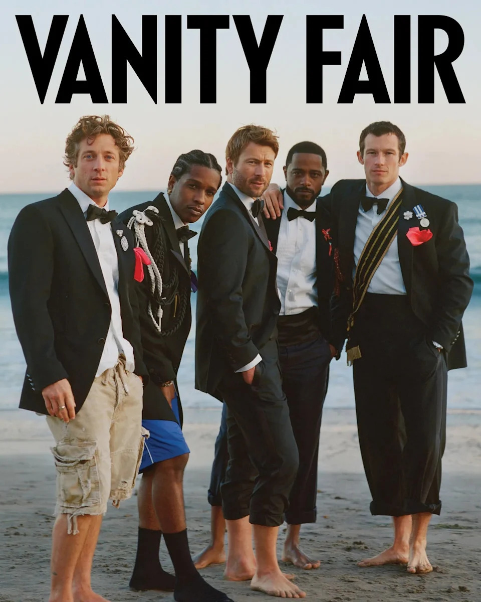 ‘Vanity Fair’ featured all men on its 2025 Hollywood issue cover (Conde Nast)