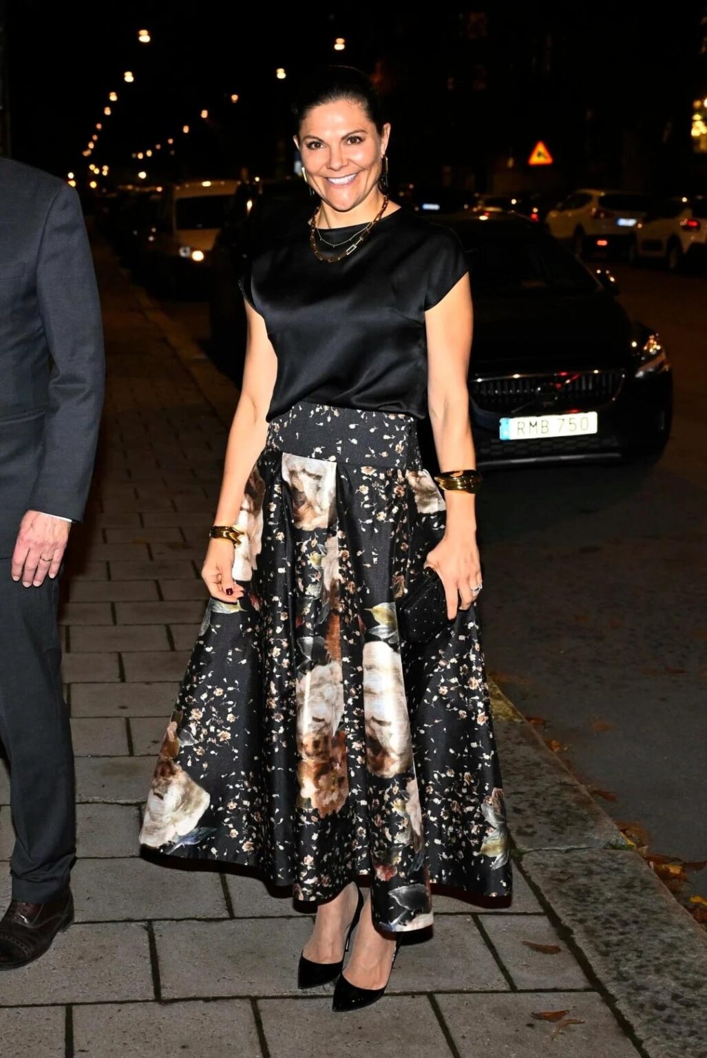 Crown Princess Victorian Attends Event at Royal Swedish Academy of Letters