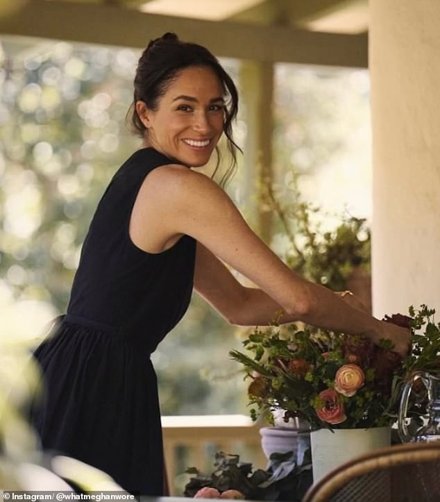 The Duchess of Sussex's As Ever brand reportedly shared an image of Meghan yesterday only to quickly delete it