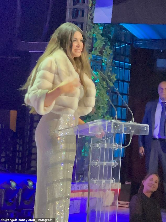 Kimberly Guilfoyle Official Welcome Party in Athens at Kentro Athinon