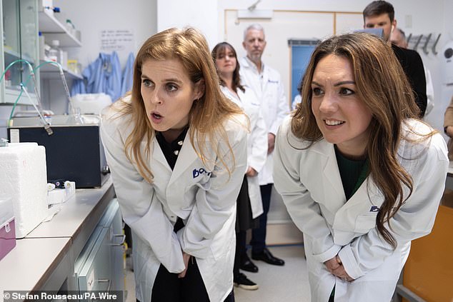 She was joined by Good Morning Britain meteorologist Laura Tobin, who like her has also endured a premature birth