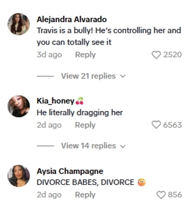 The moment has sparked fierce debate online, with fans divided over whether Barker's behavior was loving encouragement or a worrying sign of control