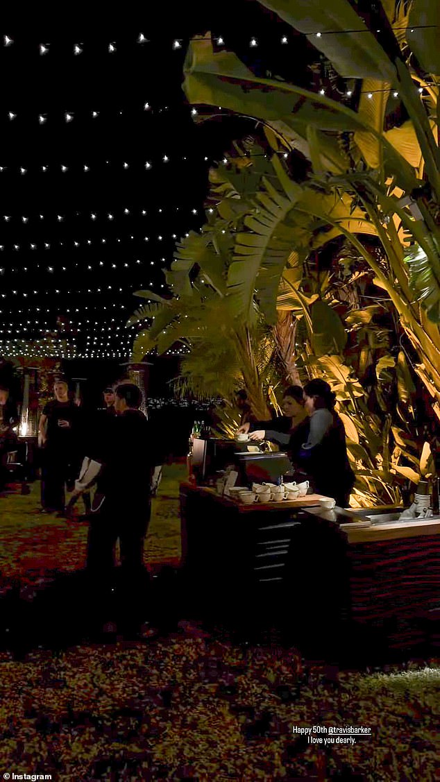 There was an espresso bar and waiters