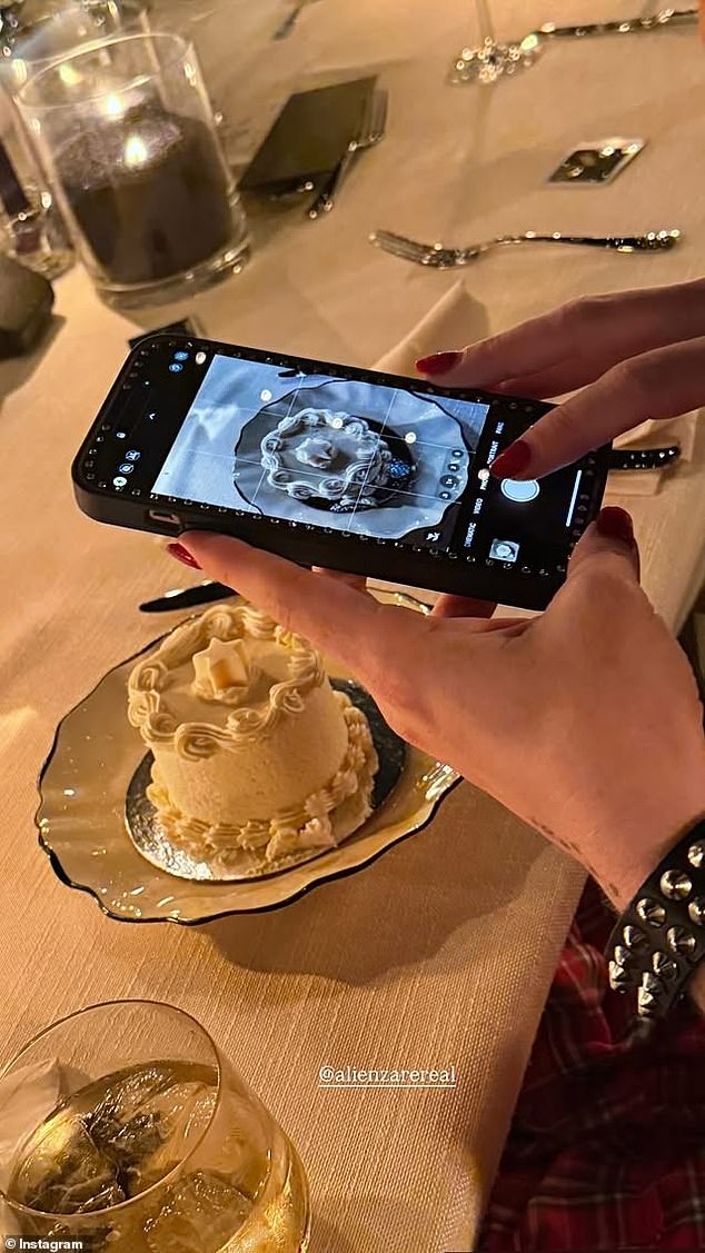 Atiana shared a snap of one of her desserts