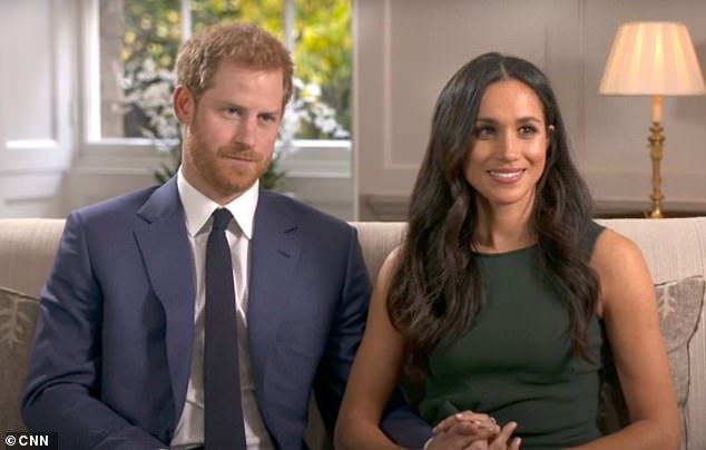 Prince Harry and Meghan Markle's engagement interview could showcase early signs of Meghan's tendency to 'take over the narrative', according to a body language expert