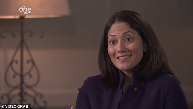 The notorious interview also often remembered for being the scene of an almighty row - with the Duchess later dismissively suggesting that the interview with Mishal Husain had been an 'orchestrated reality show' during the couple's 2022 Netflix 'docuseries'