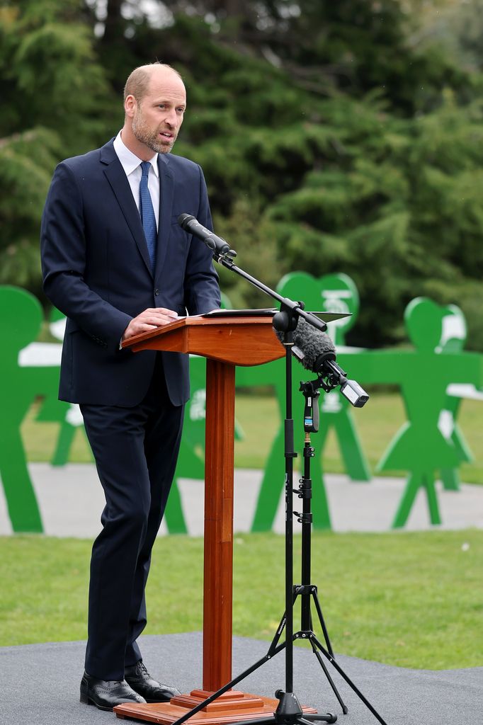Last month Prince William spoke at the launch of the Global Humanitarian Memorial 