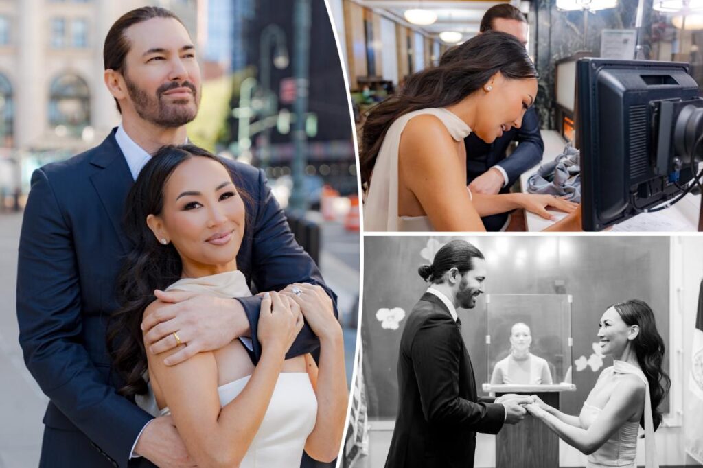 Inside Dorothy Wang's intimate NYC courthouse wedding before lavish Italian nuptials