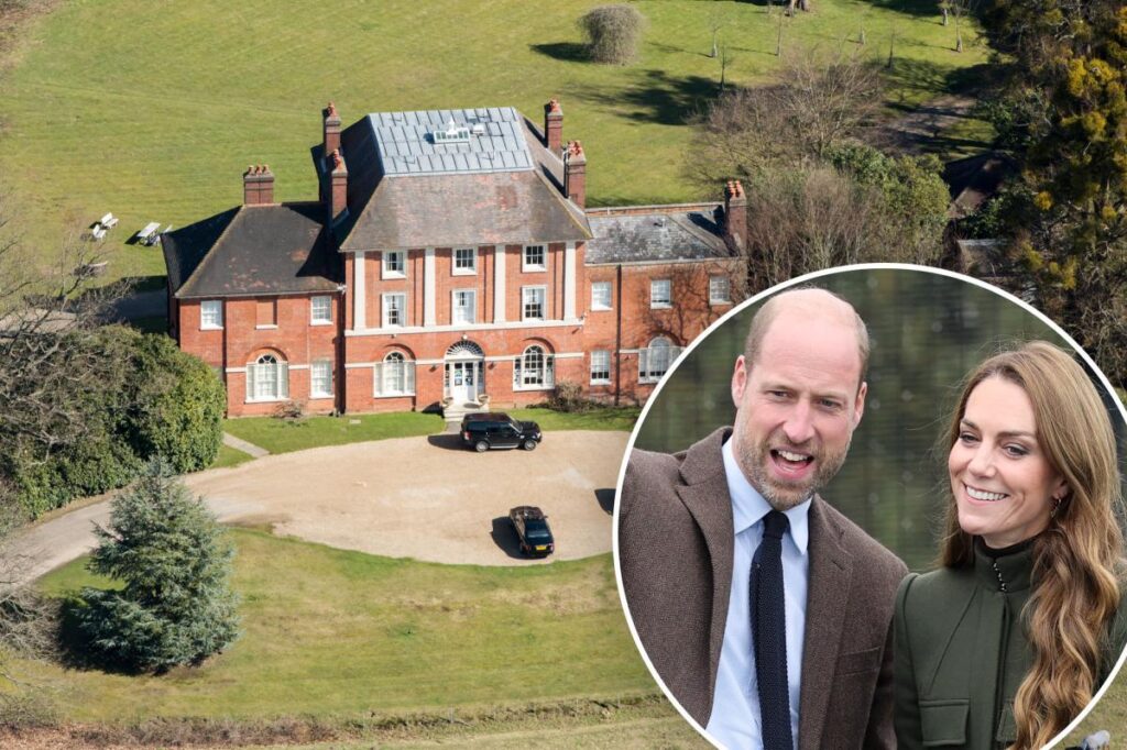 Prince William, Kate Middleton move into new Forest Lodge home