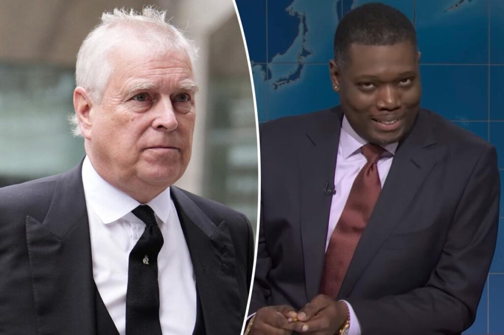 'SNL' star Michael Che takes savage swipe at 'Prince' Andrew losing his royal titles