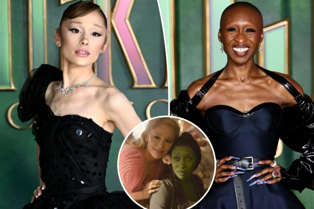 Ariana Grande, Cynthia Erivo mocked for describing each other’s ‘auras’ Ariana Grande, Cynthia Erivo mocked for describing each other’s ‘auras’
