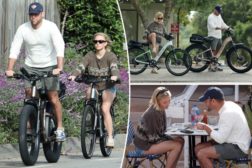 Sydney Sweeney and Scooter Braun take their romance for a spin in Montecito Sydney Sweeney and Scooter Braun take their romance for a spin in Montecito