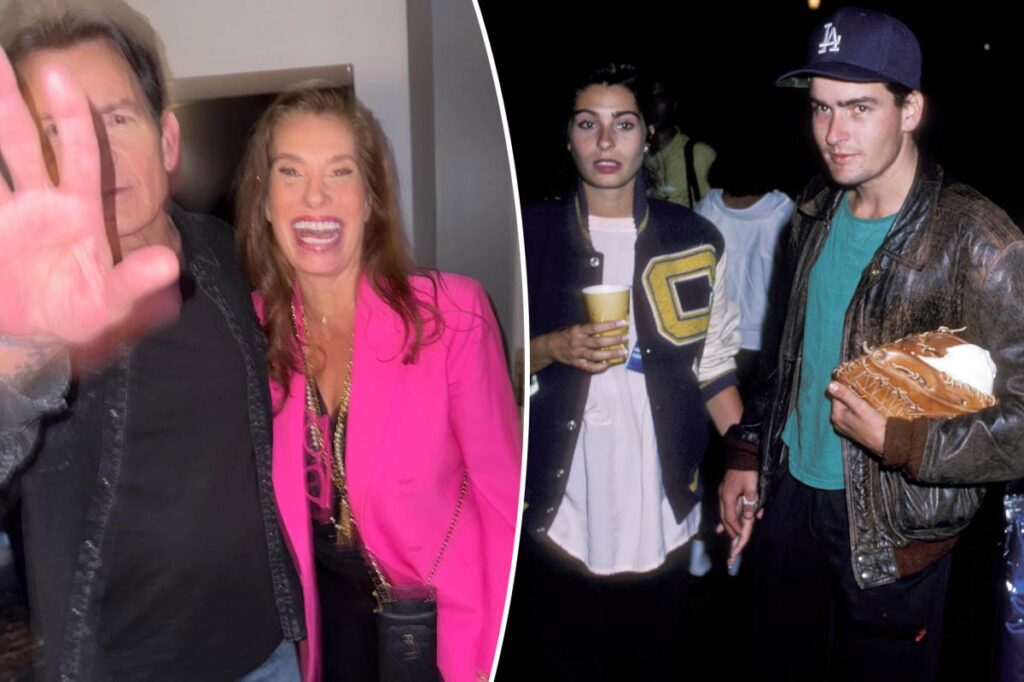 Charlie Sheen and his '80s ex Dolly Fox have gotten closer since the release of "The Book of Sheen"