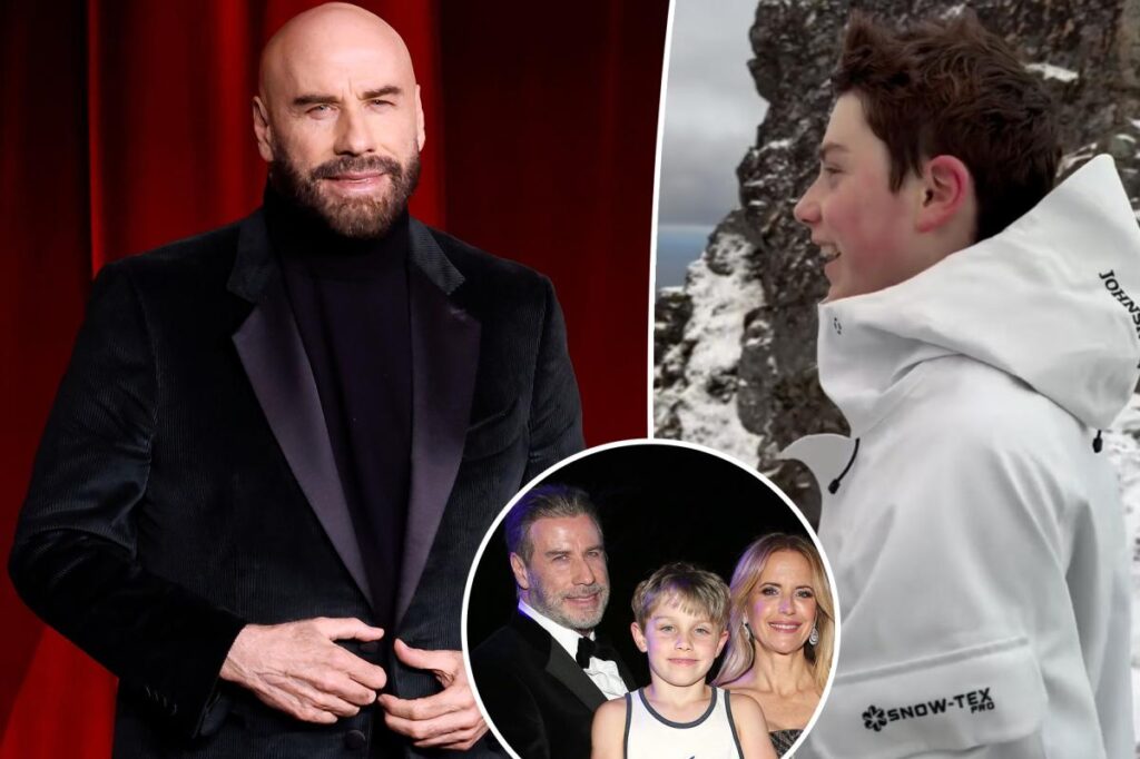 John Travolta shares rare video of 14-year-old son, Ben John Travolta shares rare video of 14-year-old son, Ben