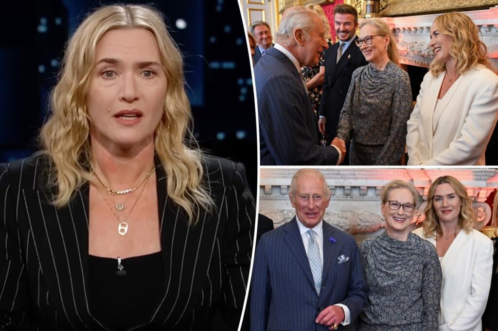 Kate Winslet recalls wearing ‘transparent’ outfit to meet King Charles III: ‘Oh, my God’ Kate Winslet recalls wearing ‘transparent’ outfit to meet King Charles III: ‘Oh, my God’