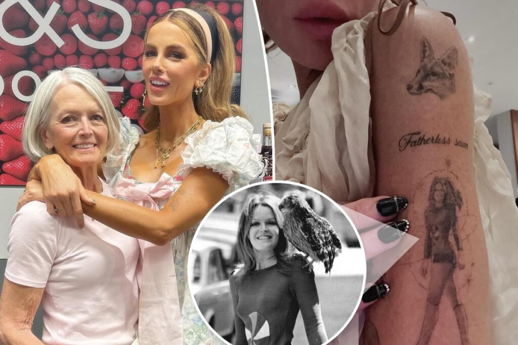 Kate Beckinsale honors late mother Judy Loe with new tattoo of the actress from 1971 Kate Beckinsale honors late mother Judy Loe with new tattoo of the actress from 1971