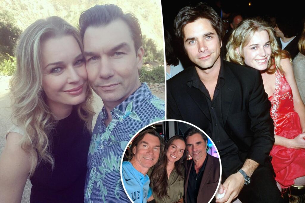 Jerry O'Connell and John Stamos finally bury the hatchet in years-long feud over Rebecca Romijn