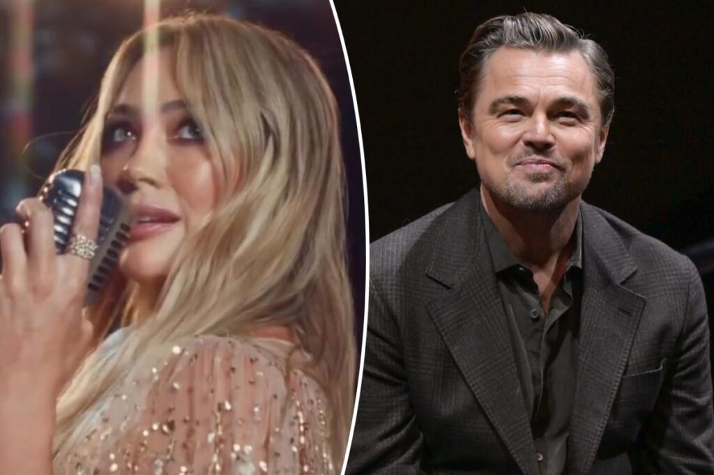 Hilary Duff plays coy on rumors new song ‘Mature’ is about Leonardo DiCaprio Hilary Duff plays coy on rumors new song 'Mature' is about Leonardo DiCaprio