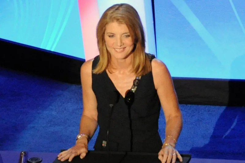 Caroline Kennedy Schlossberg, daughter of the late President John F. Kennedy, speaks at the Democratic National Convention at the Pepsi Center in Denver in 2008. File Photo by Alexis C. Glenn/UPI