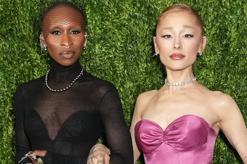 John Nacion/Variety/Getty Cynthia Erivo and Ariana Grande in 2024.