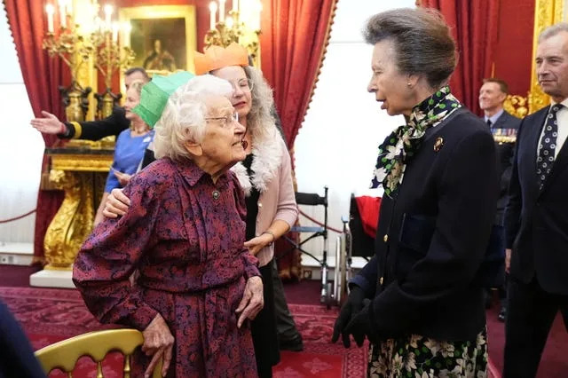 Princess Royal hosts Not Forgotten Association tea party