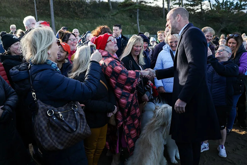 Ryan Jenkinson / Kensington Palace Prince William in Colwyn Bay, Wales