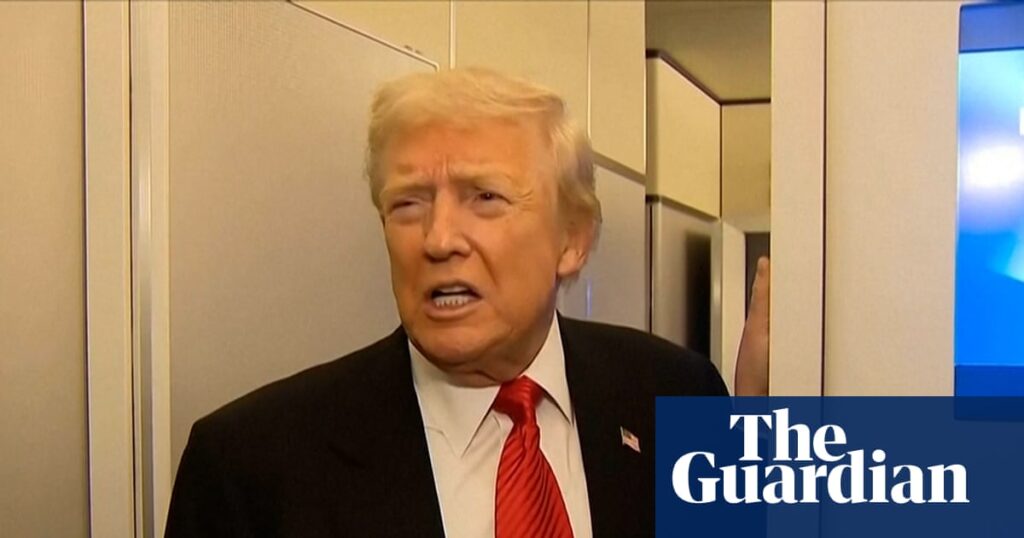 'Tragic situation': Trump comments on former prince Andrew – video | Donald Trump