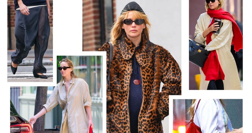 Jennifer Lawrence’s Momboy Style Is the New Cool-Mom Uniform