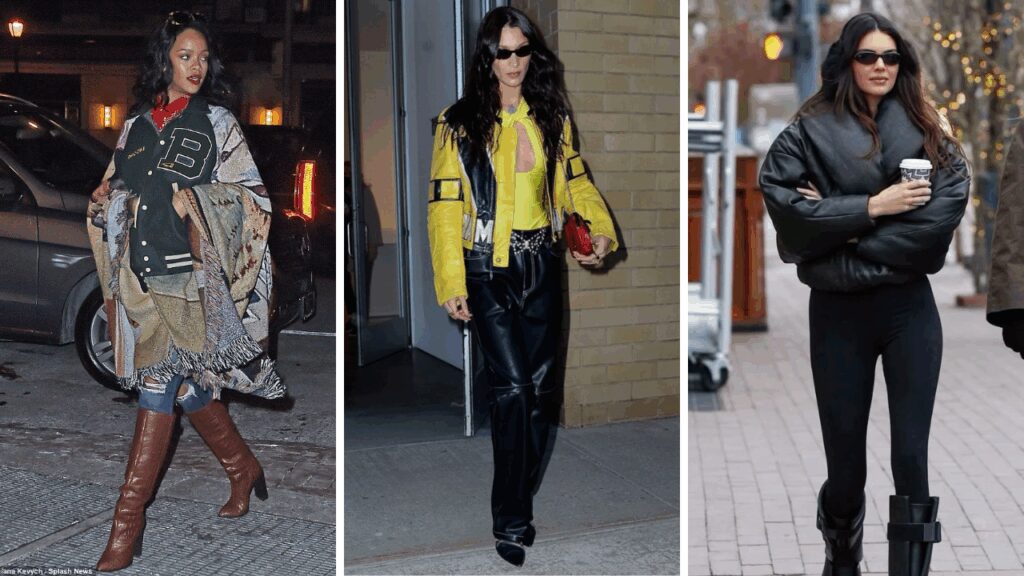 From Shackets to Ponchos: Celebrity-Approved Winter Outerwear Beyond Coats | Fashion