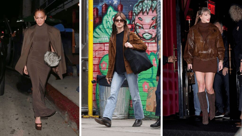 Brown Is the New Black: The Celebrity Winter Trend Taking Over 2025 | Fashion Brown Is the New Black: The Celebrity Winter Trend Taking Over 2025 | Fashion