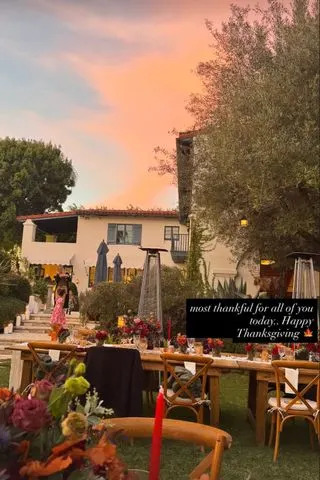 Selena Gomez/Instagram Selena Gomez posts about Thanksgiving