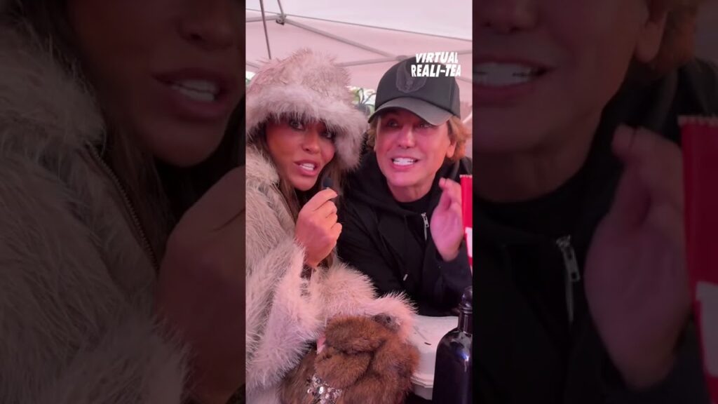Dolores Catania & FoodGod braving the storm for Raising Canes makes sense | Virtual Reali-Tea#shorts